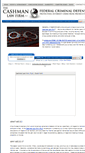 Mobile Screenshot of federalcrimes.cashmanlawfirm.com
